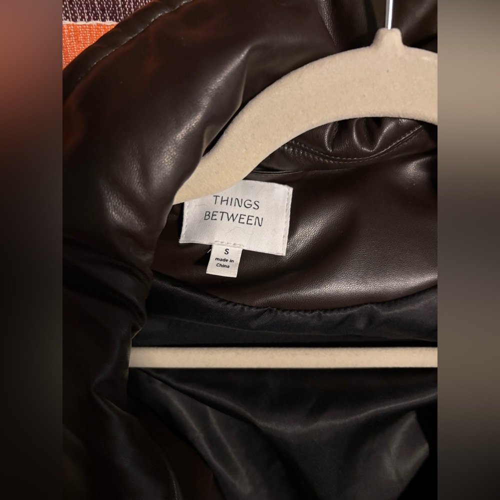 Things Between Cameron Leather Jacket - image 3